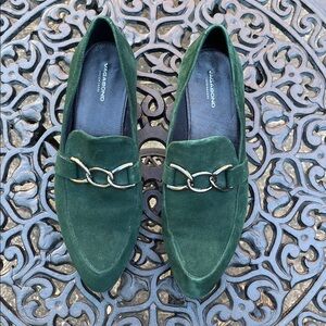 Vagabond Frances Deep Green Loafer size 38